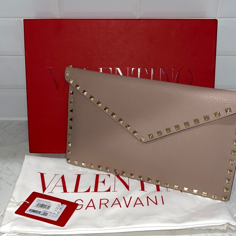 Valentino Large envelope pouch NWT